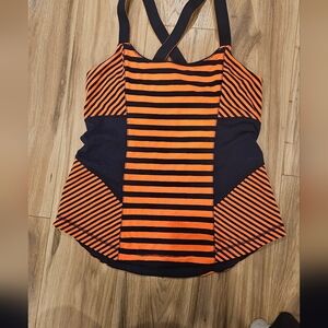Lulu lemon striped workout tank
